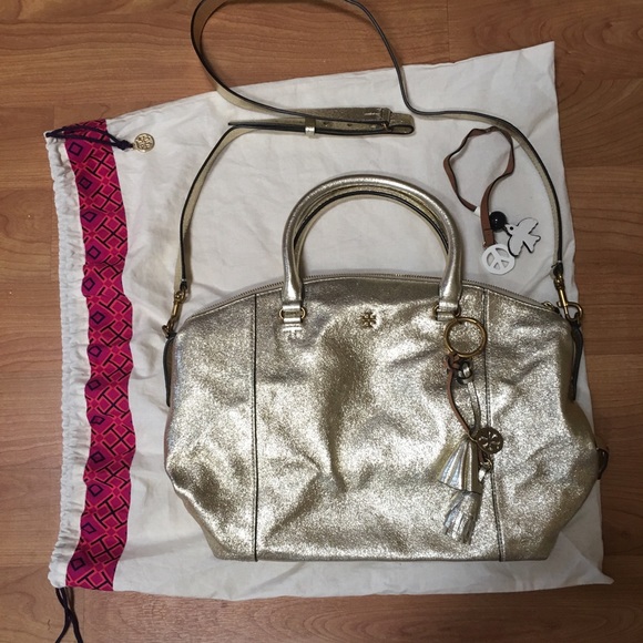 Tory Burch Peace Satchel - Picture 2 of 5